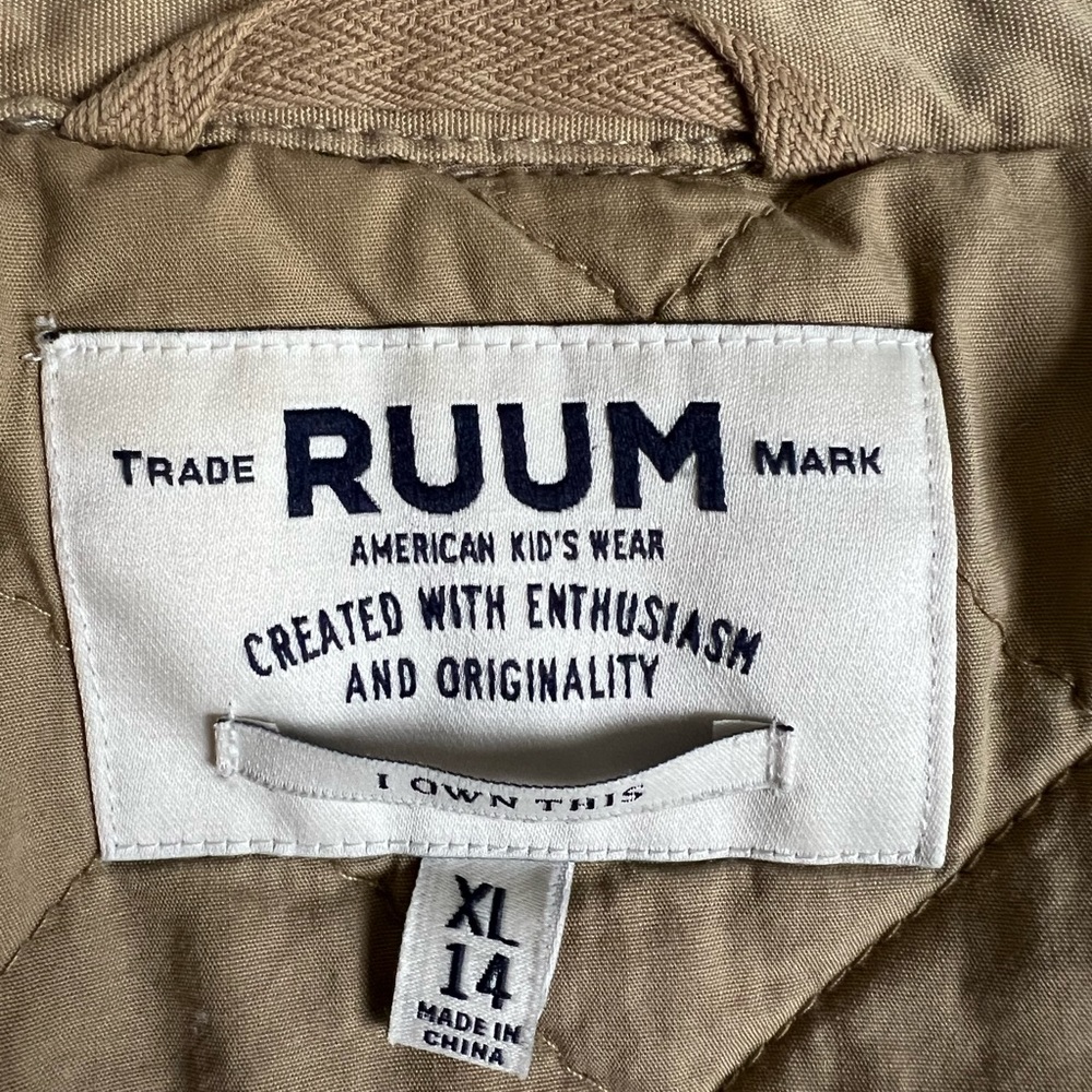 Khaki RUUM jacket - Picture 5 of 7